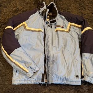 Stryke by Spyder Light Blue and Navy Ski Jacket